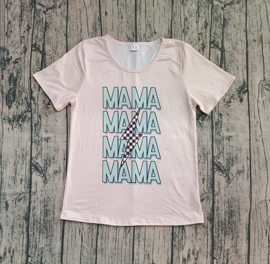 GT1019 Adult Mama Short Sleeve T-shirt Top