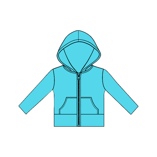 GT1472 Baby Girls BLue Active Hoodie Top Preorder