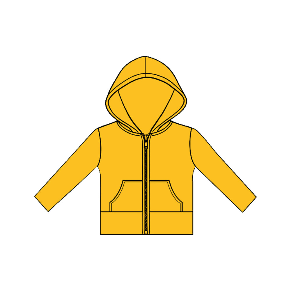 GT1473 Baby Girls Yellow Active Hoodie Top Preorder