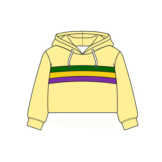 GT1483 baby girls long sleeve sleeve active hoodie top preorder