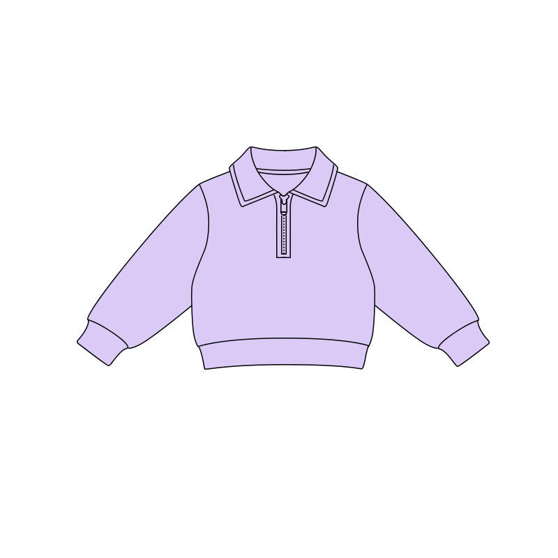 GT1514 Baby Girls  Violet Active Pullvoer Top Preorder