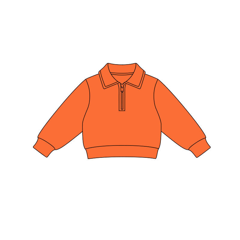 GT1515 Baby Girls  Orange Active Pullvoer Top Preorder