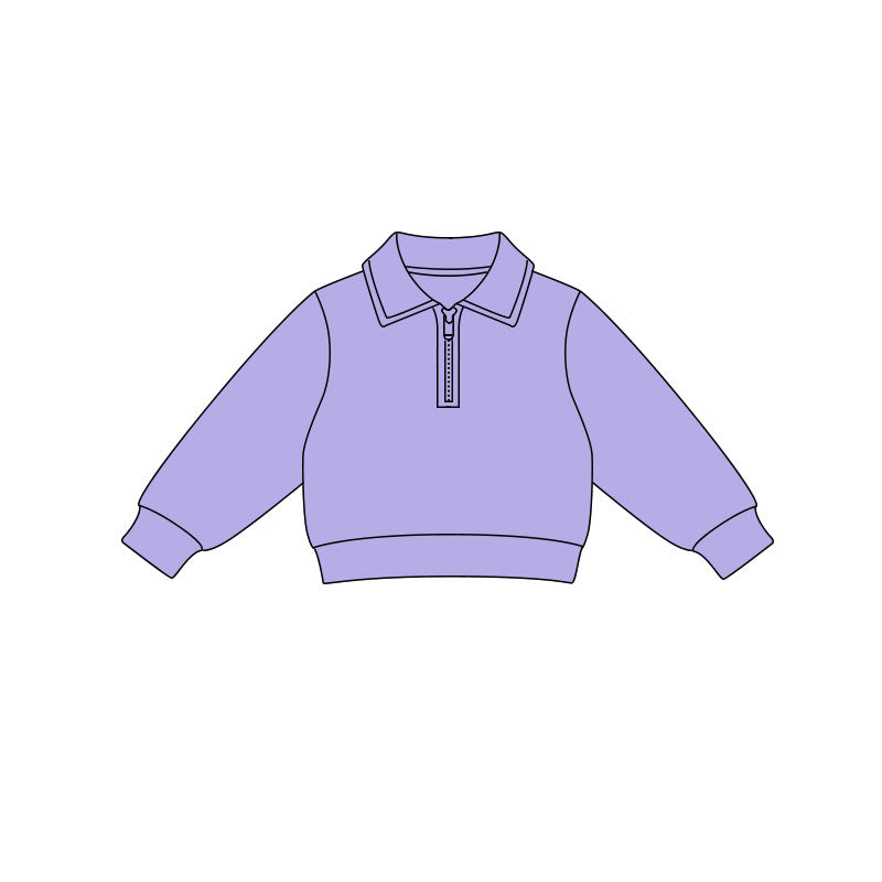 GT1518 Baby Girls  Violet Active Pullvoer Top Preorder