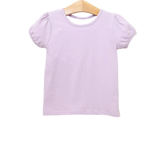 GT1555 Baby Girls Violet Short Sleeve Top Preorder
