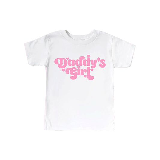 GT1566 Pink Daddy's Girl Short Sleeve T-shirt Top Preorder