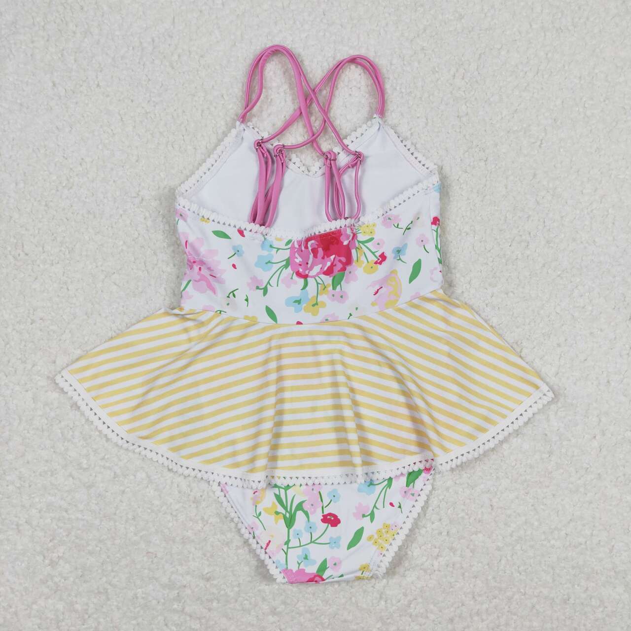 Baby Girls Floral One-piece swimwear