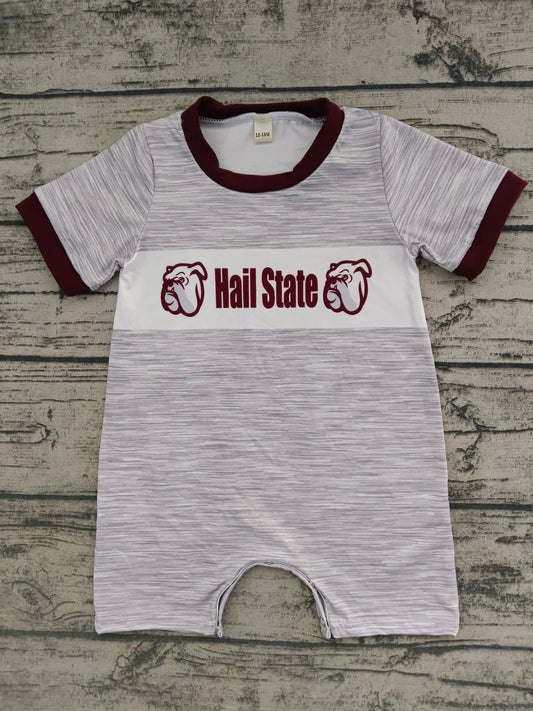 Hail State Summer Boys Romper 3 MOQ