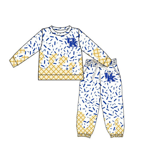 Baby Boys UK Team long Sleeve Tee Shirt pants Clothes Sets 5 MOQ Preorder