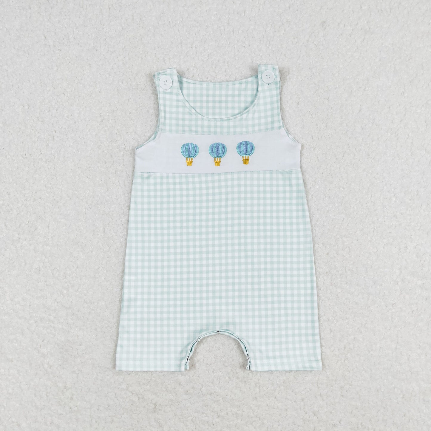 SR1405 Newborn Baby Boys Hot Air Balloon Romper