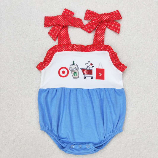 Baby Girls Summer Supermarket Cart Romper