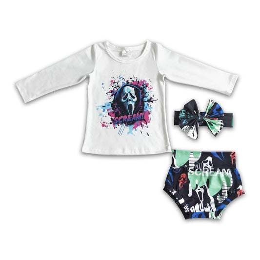 LR0031 Baby Halloween Cartoon Bummie Set ON Sale