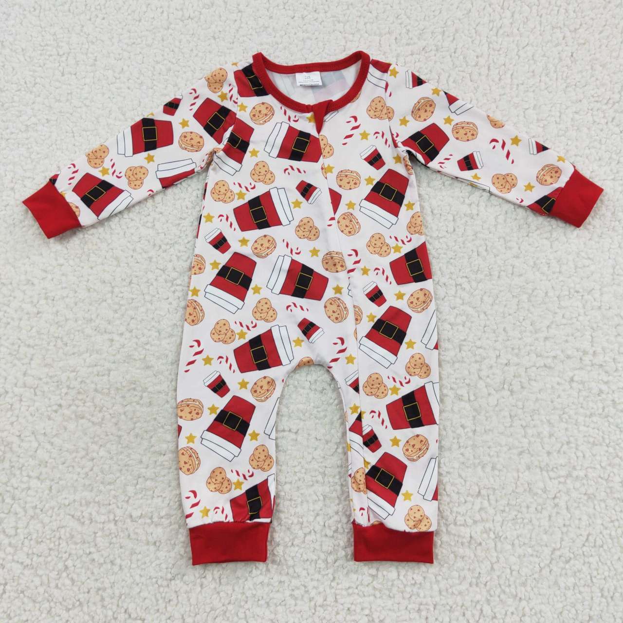 Baby Boys Brother  Cup Cookies Pajamas and Romper