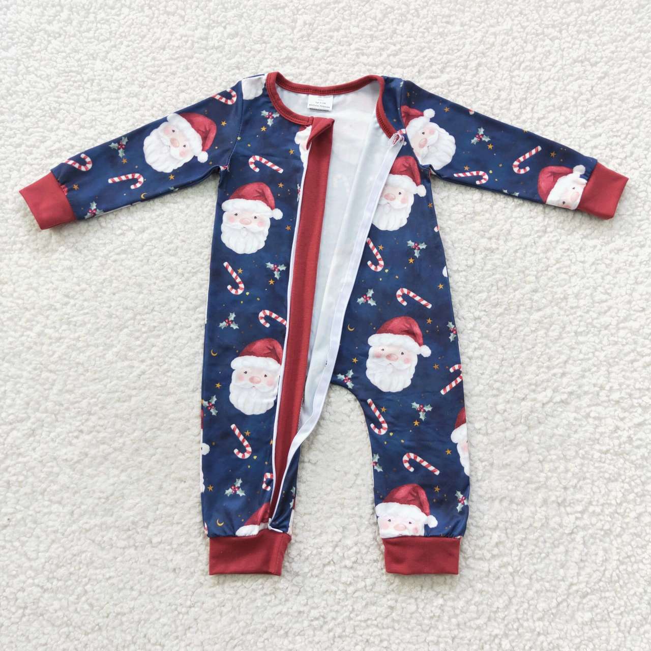 Baby Boys Christmas Santa Pajamas Clothing Sets and Romper