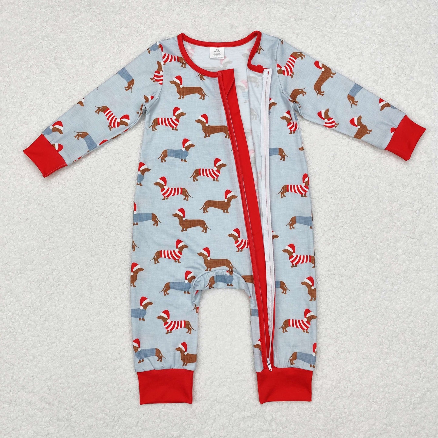 Family Christmas  Dog Pajamas Matching Bamboo Clothes