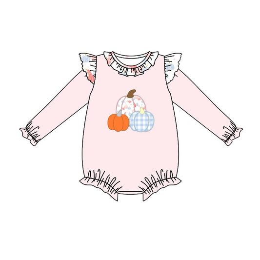 Baby Girls Romper Pumpkin Pink Color Preorder