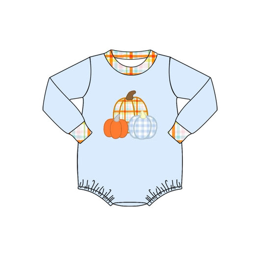 Baby Boys Romper Pumpkin Blue Color Preorder