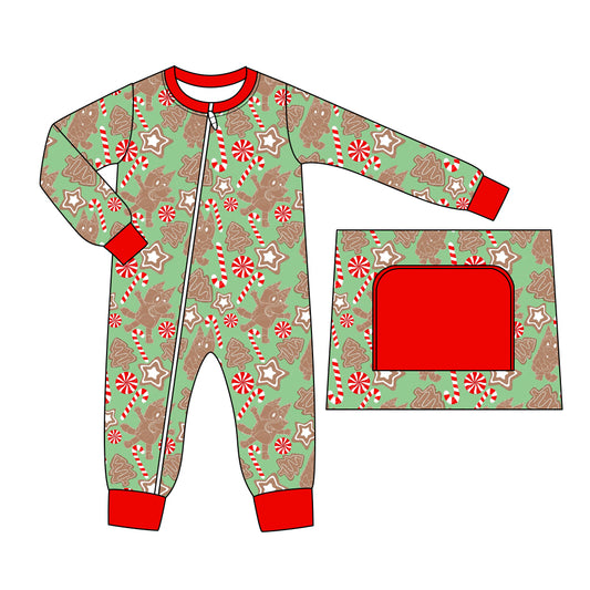 LR1311 Baby Boys Christmas Cartoon Dog Romper Preorder