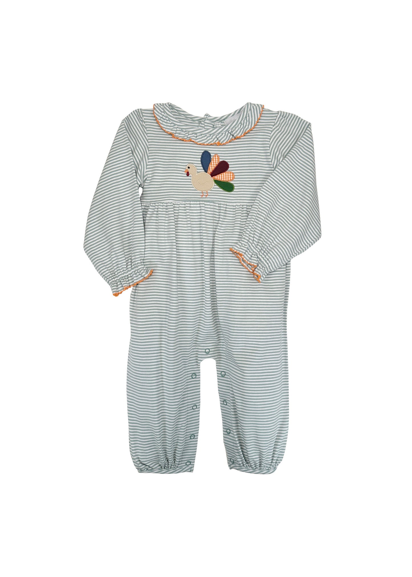 Baby Boys Thanksgiving Turkey Romper Pre-order