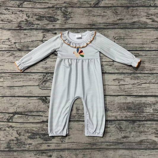 Baby Boys Thanksgiving Turkey Romper Pre-order