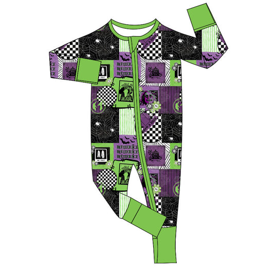 LR1649 Newborn Baby Boys Halloween  Romper Pre-order