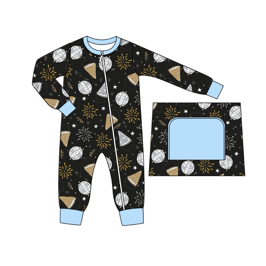 LR1667 Newborn Baby Boys Disco Romper Pre-order