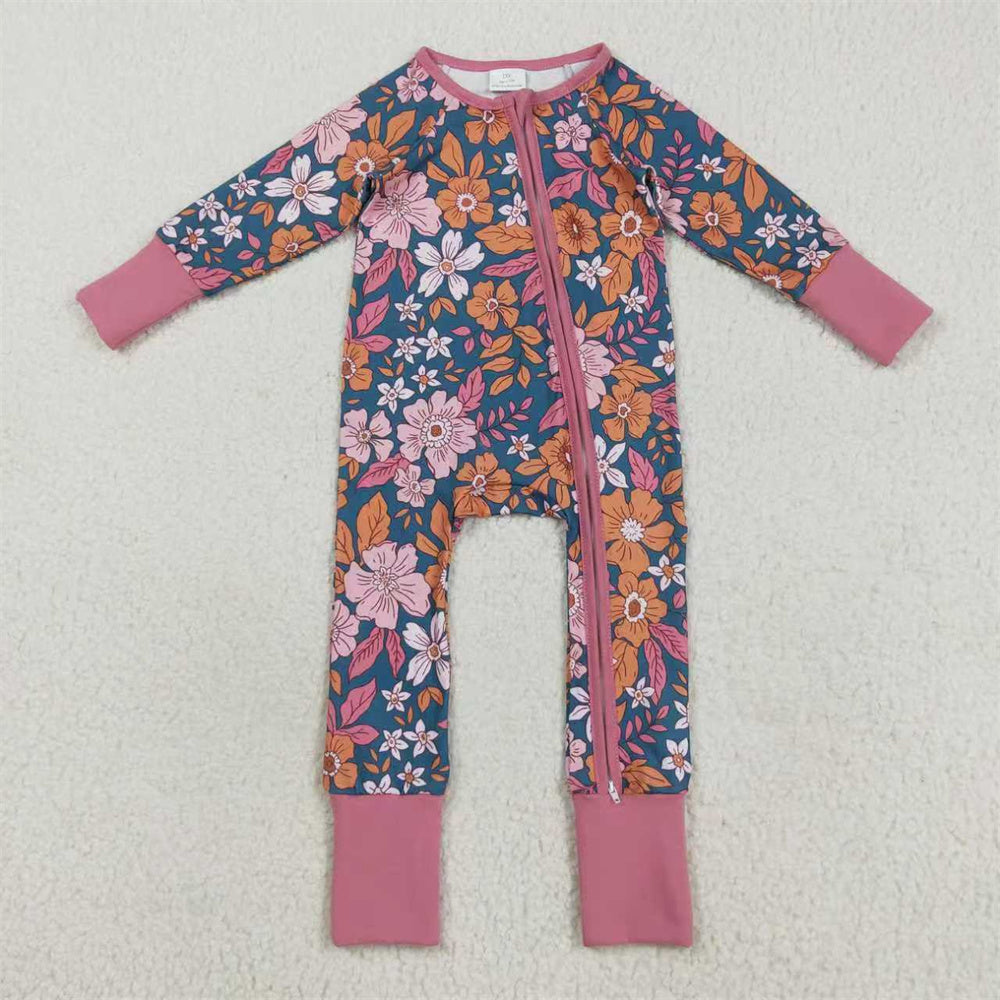 Fall Garden Dreams Girls Lounge Set matching romper