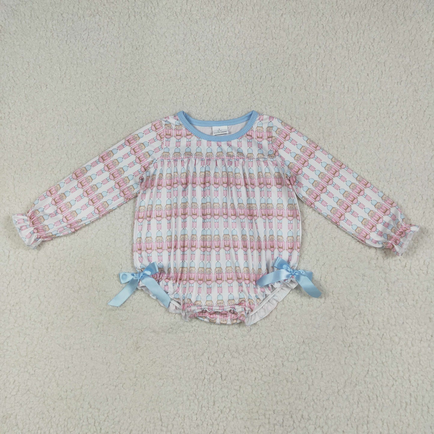 Sibling Baby Girls Christmas  nutcracker Outfit and Romper