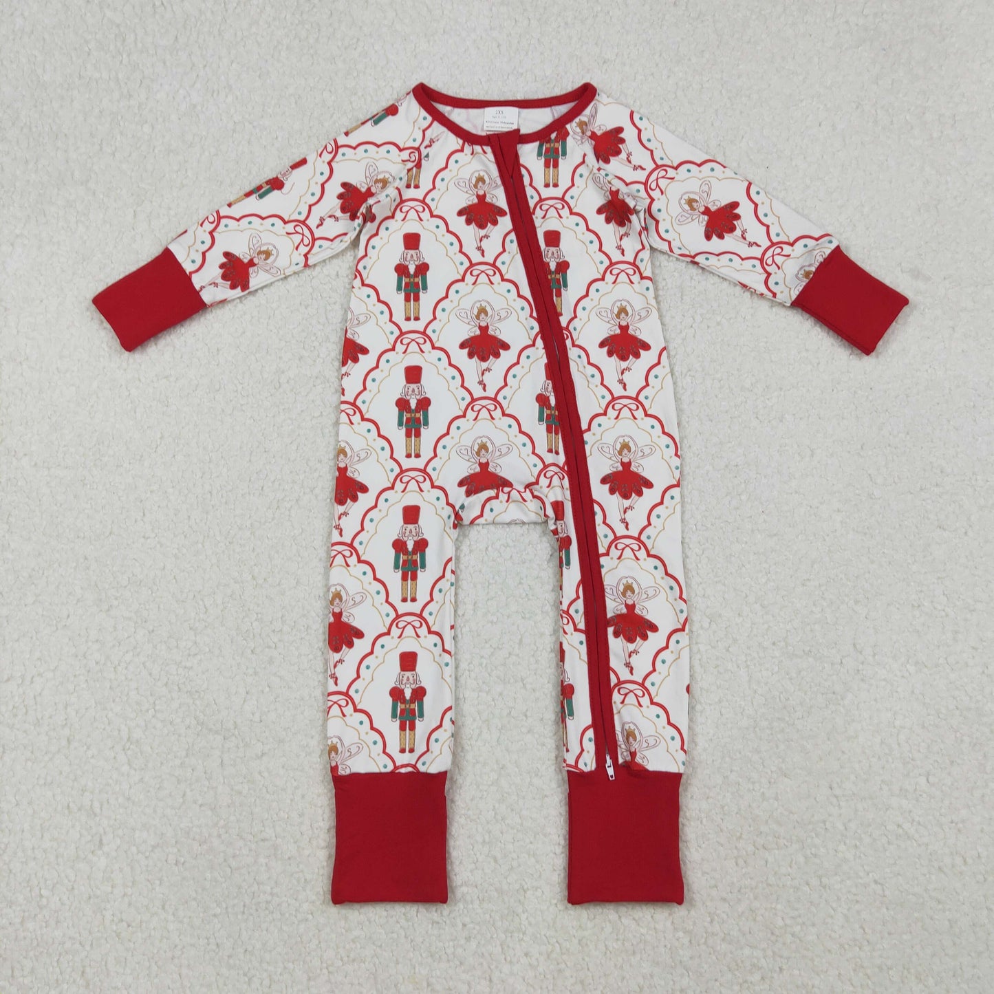 Mommy and Me Christmas Nutcracker Pajama Set /Zipper Romper