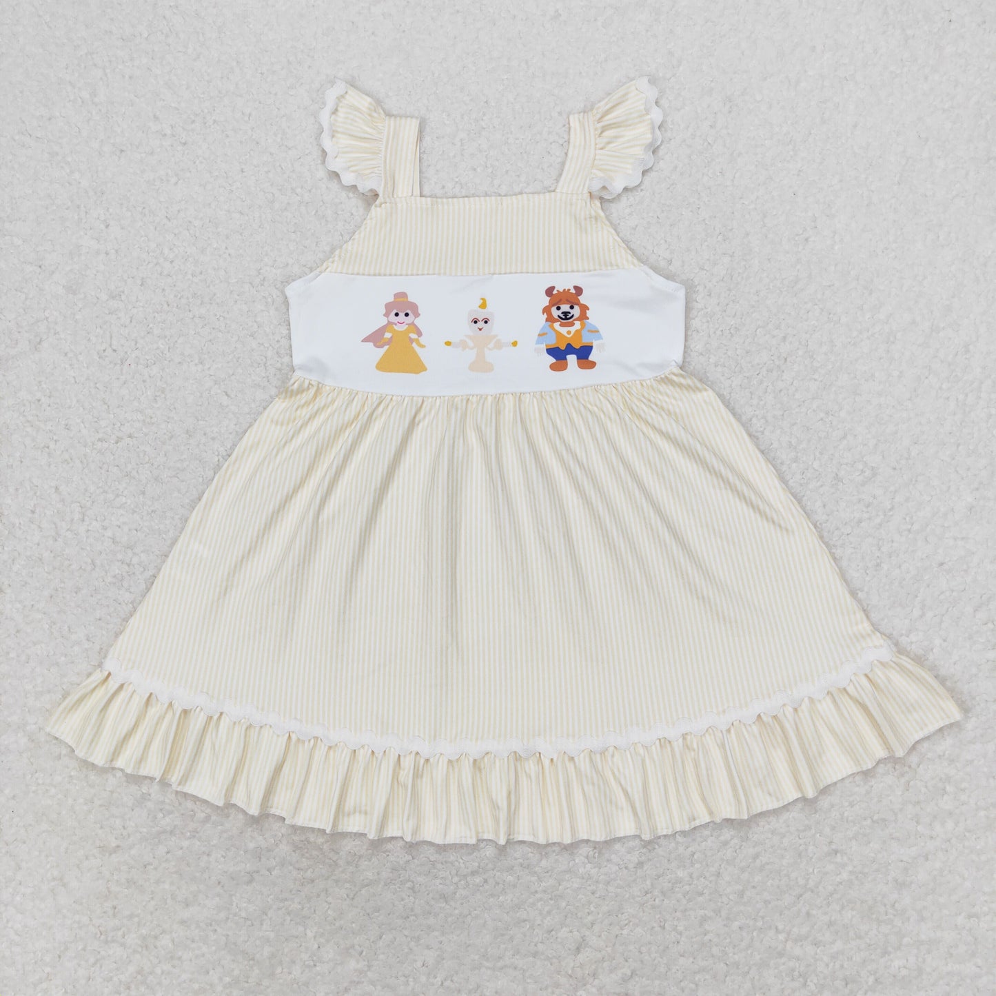 Baby girl yellow pricness dress