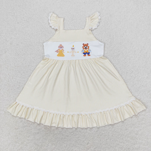 Baby girl yellow pricness dress