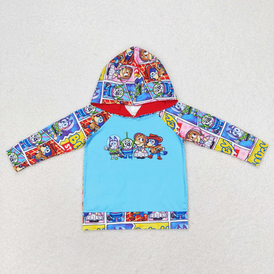 BT0715 Baby Boys Cartoon Dog Hoodie Top