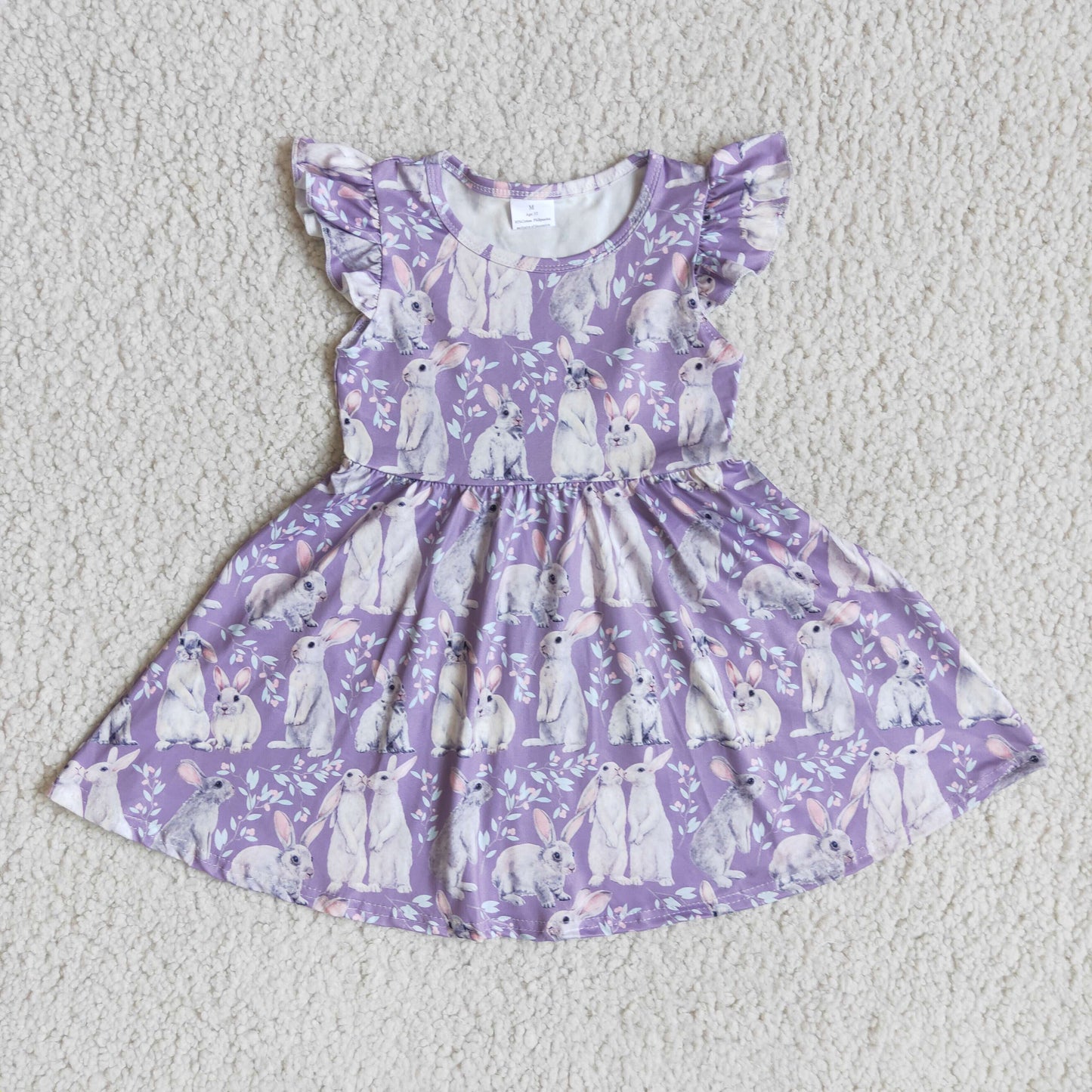 Girls Easter Purple Dress