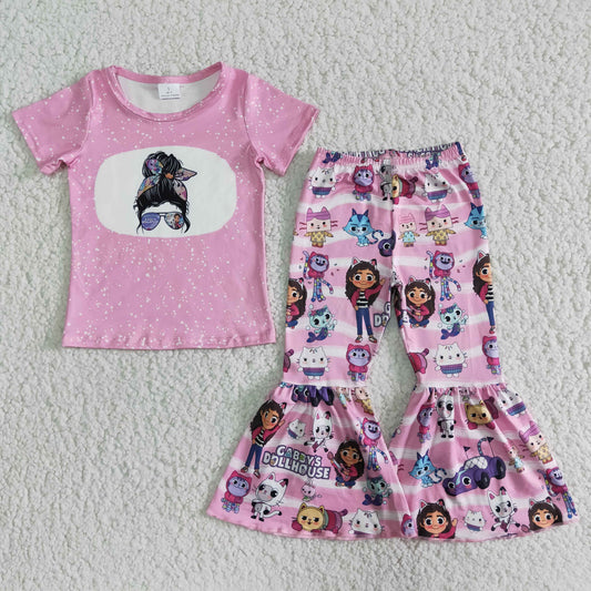 Girls Cartoon Outfit（