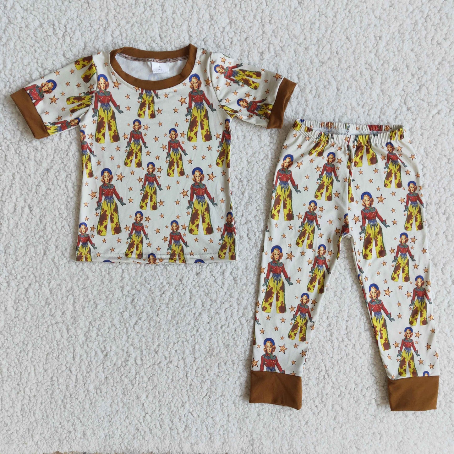 Western Cowgirl Pajamas Set