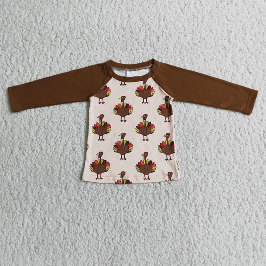 Thanksgiving Turkey Long Sleeve Shirt