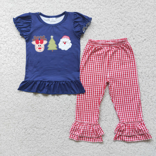 Girls Christmas Santa Outfit