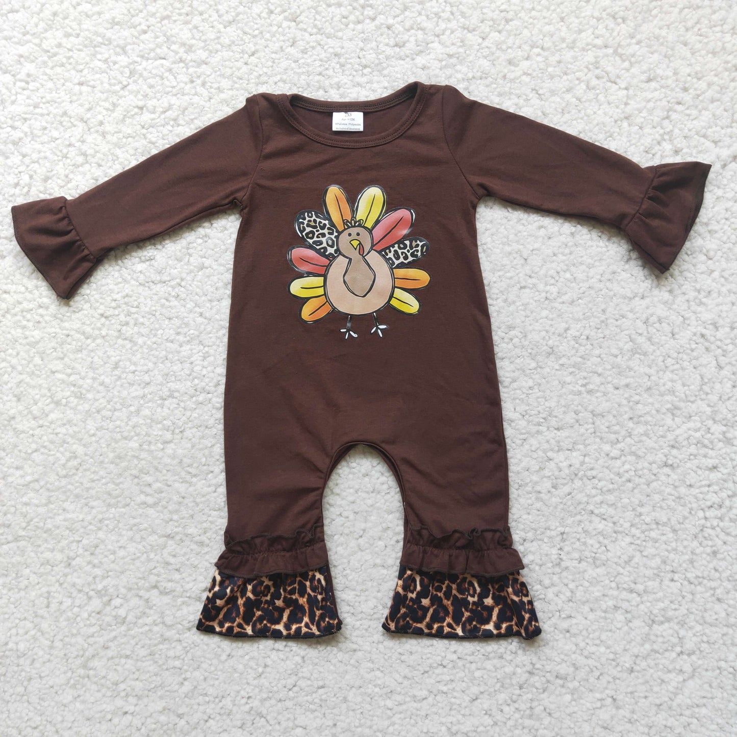 Thanksgiving Turkey Romper