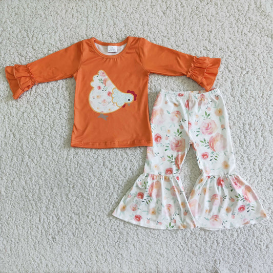 New Floral Chicken Outfit $2.99