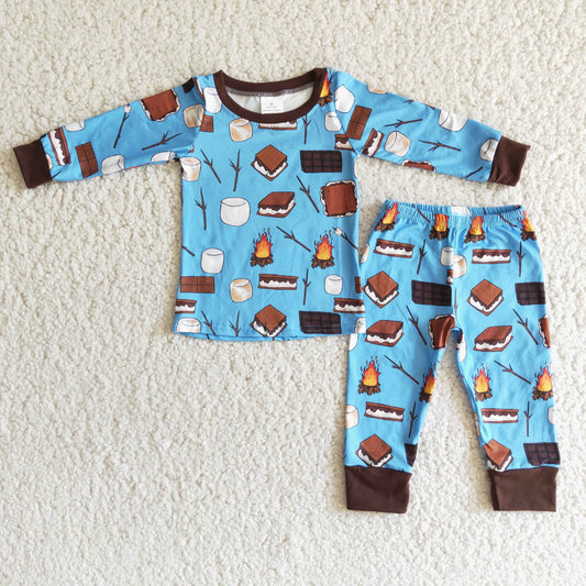 Boy S'mores Jammies Pajamas Set