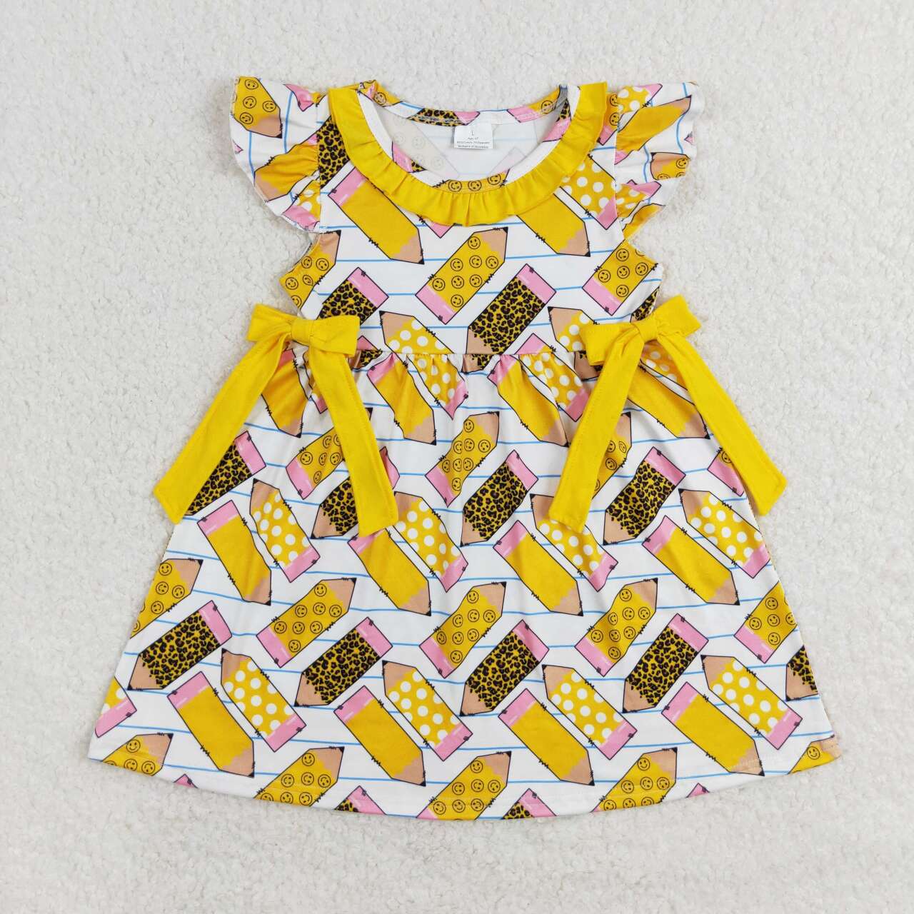 Baby Girls Back To School Pen Dress