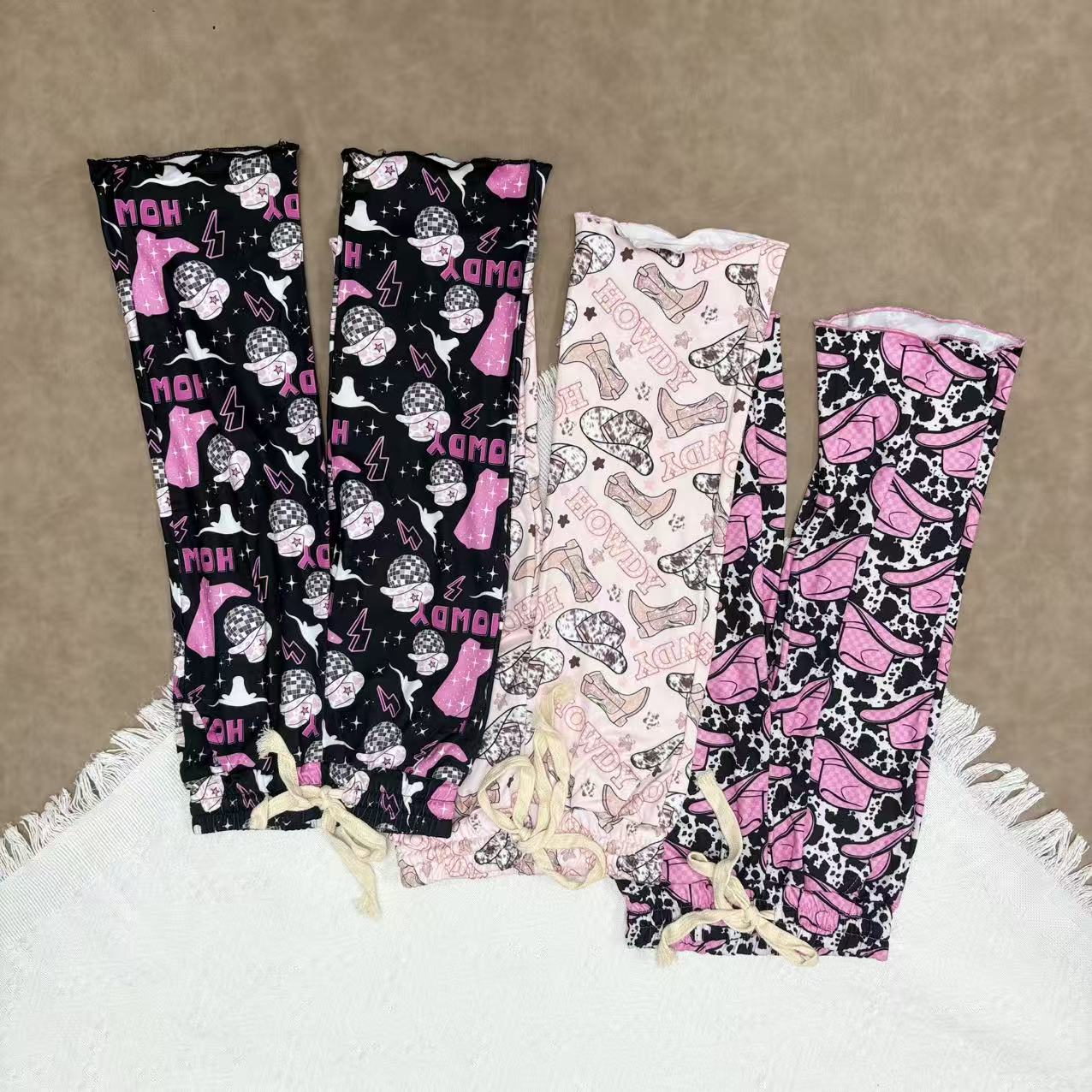 Kids Girls Sibling Western Howdy Pants