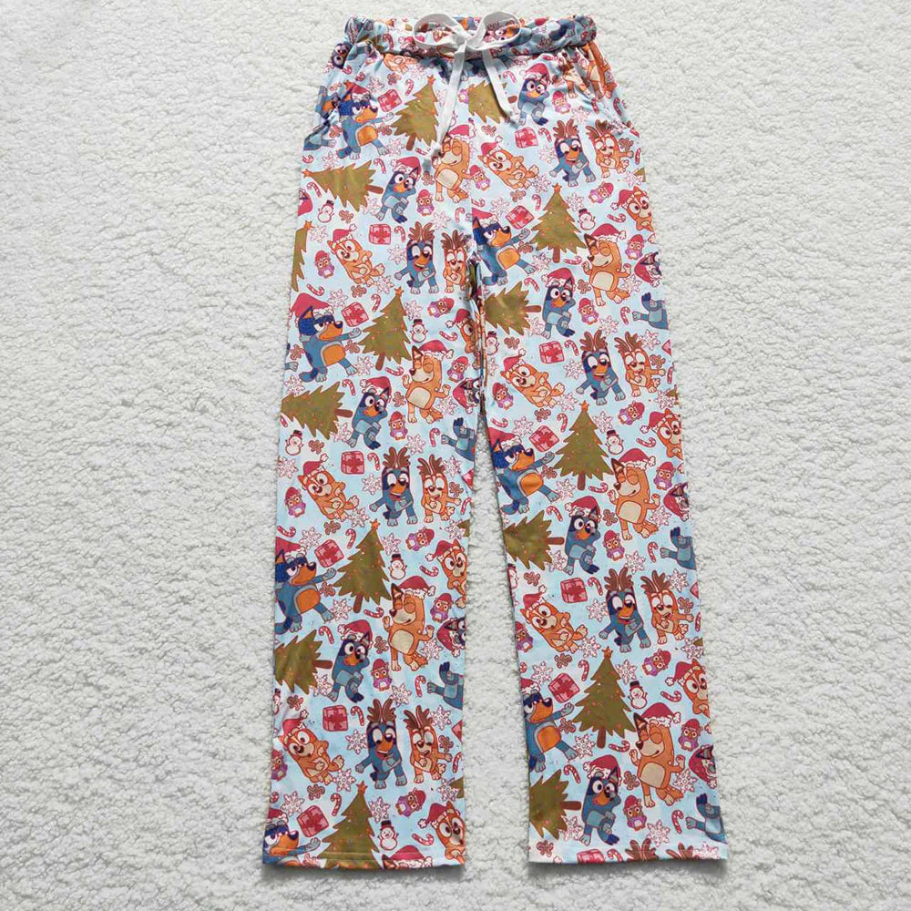 Adult Women Ladies Fashion Cartoon Chrismtas Loose Pants