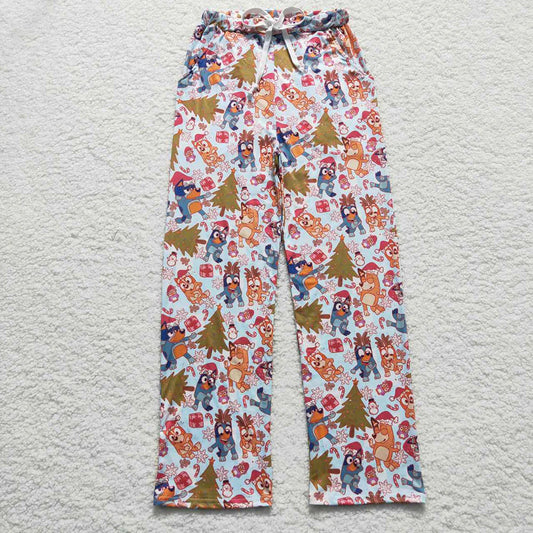 Adult Women Ladies Fashion Cartoon Chrismtas Loose Pants