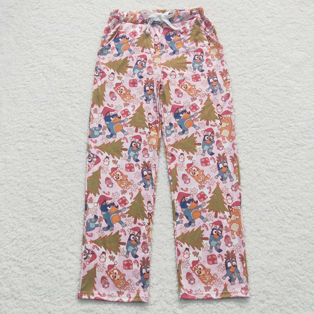 Adult Women Ladies Fashion Cartoon Chrismtas Loose Pants