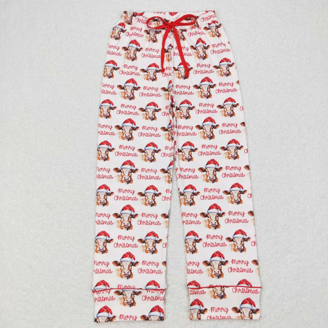 Adult Women Christmas Pajama Loose Pants