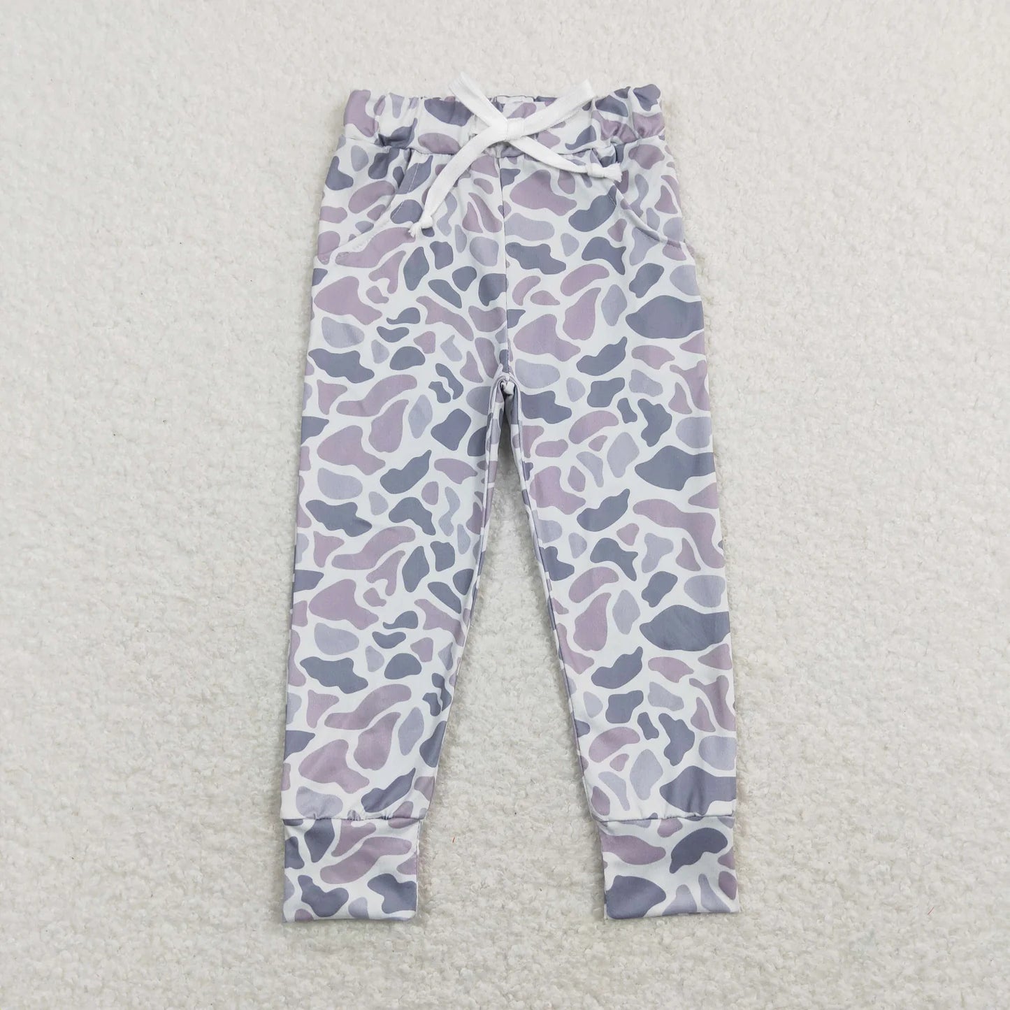 Sibling baby Boys camo Pockets Leggings Pants Bottoms