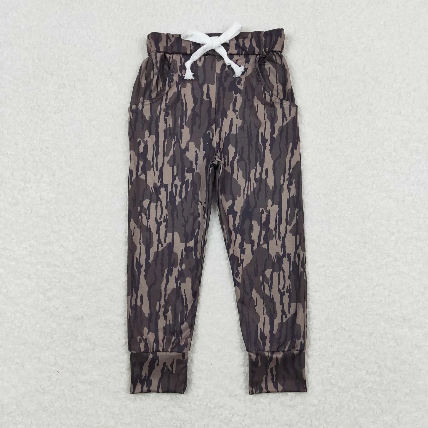 Sibling baby Boys camo Pockets Leggings Pants Bottoms
