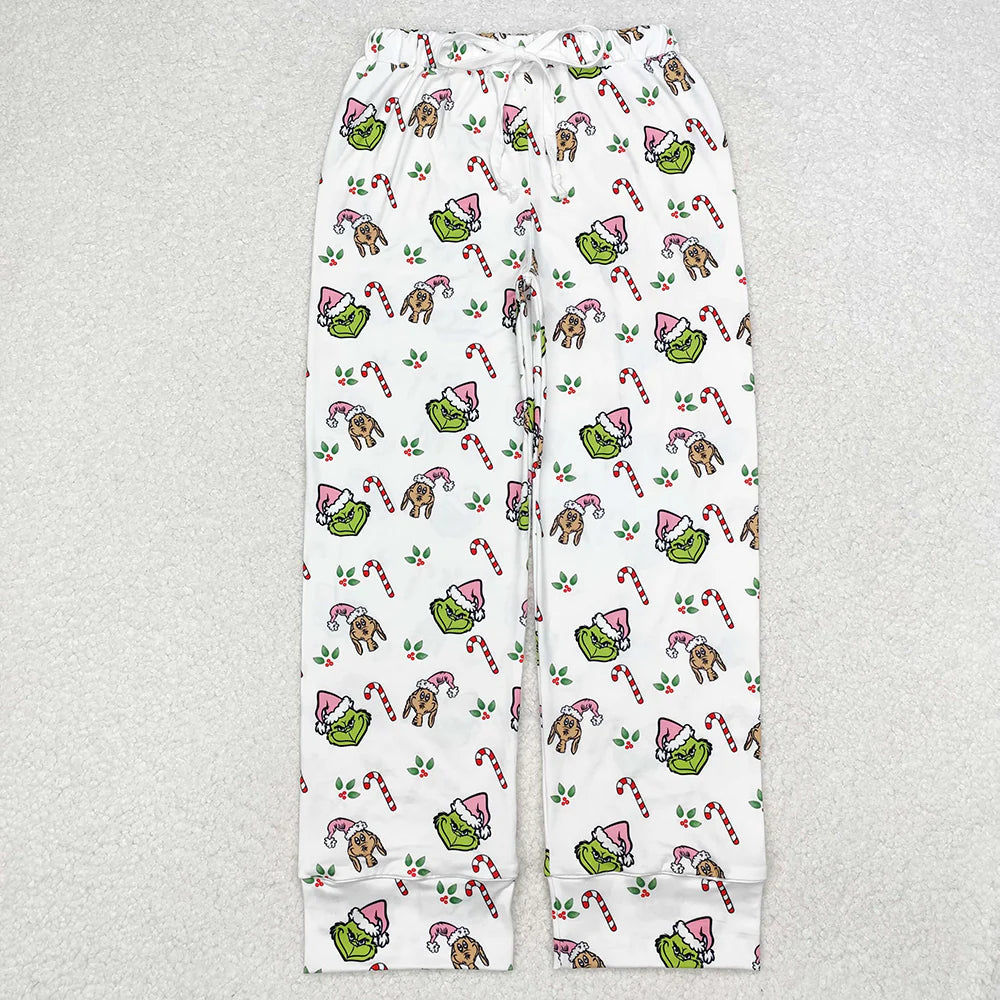 Adult Women Ladies Fashion Cartoon Chrismtas Loose Pants