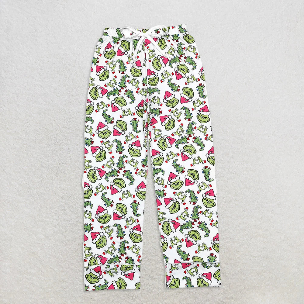 Adult Women Ladies Fashion Cartoon Chrismtas Loose Pants