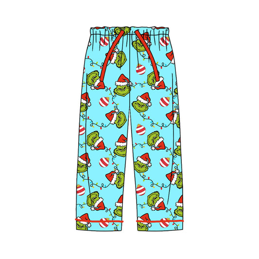 Adult Women Christmas Green Face Pants Preorder